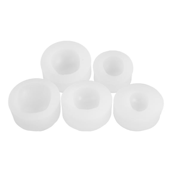 Milisten Silicone Face Molds for Crafts, Flexible and with Realistic Human Facial Features for Art Projects