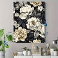 thumbnail image 4 of Vintage Peony Floral Canvas Print for Living Room Bedroom Dining Room Office Hallway Entryway Hotel Lobby Decor, 4 of 8
