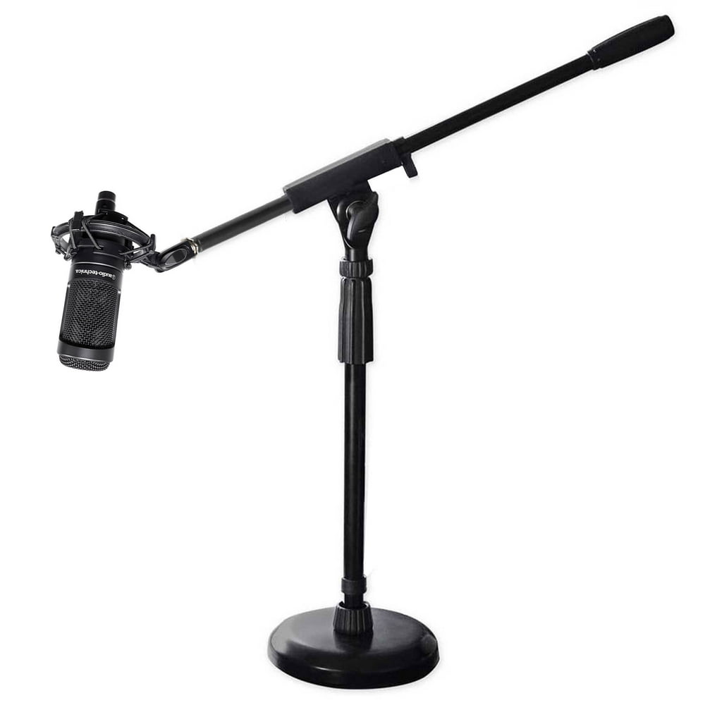 Audio Technica AT2050 Studio Recording Podcast Podcasting Microphone+Desk Stand