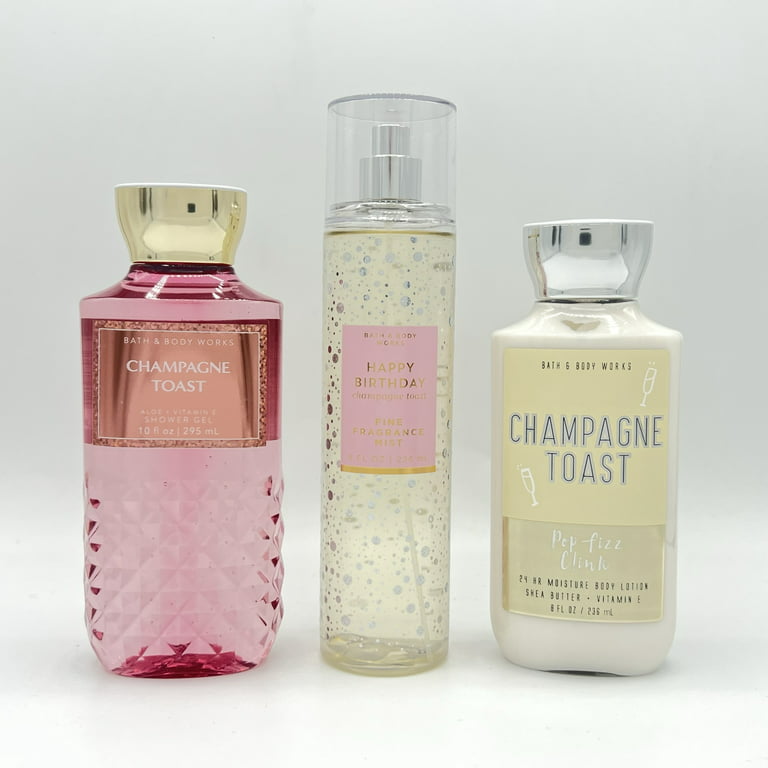 Bath & Body Works Champagne Toast Fine Fragrance Body Mist Spray 8 oz