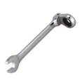 thumbnail image 5 of 4 Pcs 8 10 12 13 Mm Flexible Reversible Combination Ratchet Wrench Universal Keys Hand Tool Set Car, 5 of 5