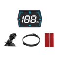 thumbnail image 2 of amagogo Car HUD Head up Speed Meter Display USB Cable Plug and Play Digital Speed Odometer for Trucks Suvs Accessory A, 2 of 7