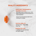 thumbnail image 3 of Naturalis NovaSOL Turmeric Curcumin (5,550mg Curcuminoids Equivalent Per Serving) - Clinical Proven with 185X Better Absorption | Antioxidant Support for Brain, Joint & Immune Health* | 60 Servings, 3 of 8