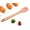 Pink, variant on Boreal Craft Home Baking Roundwood Handle Split Grill Brush Pancake Silicone Grease Brush Kitchen Utility Rubber Cutting Board Utensil Holder for Drawers