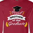 thumbnail image 4 of Inktastic Family Graduation-Proud Brother Of The Graduate Long Sleeve T-Shirt, 4 of 5