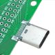 thumbnail image 3 of 10X Placa PCB de Prueba Tipo C Macho una Hembra Placa Universal con Puerto USB 3,1 20,6X36,2 mm Placa de Prueba con Pines, 3 of 5