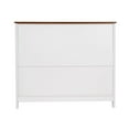 thumbnail image 5 of Flash Furniture Mayfield Classic Buffet and Sideboard with Storage White/Walnut (NANB23108WHWAL), 5 of 9
