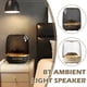 thumbnail image 2 of Nuevo producto actualizado, cuatro altavoces Bluetooth de cristal, gran volumen, luz ambiental, computadora de escritorio, regalo, audio transparente para el hogar, 2 of 6