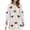 White, variant on Women's Sequin Heart Neck Long Sleeve Mini Dress Sparkle Sheer Overlay Opaque Stretch Body 80% Polyester 20% Cotton