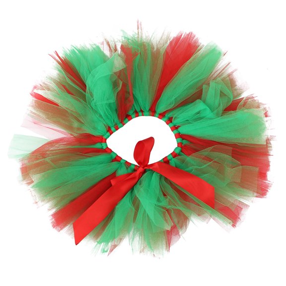 BESTYASH Red Gauze Skirt for Christmas Parties, Comfortable and Durable