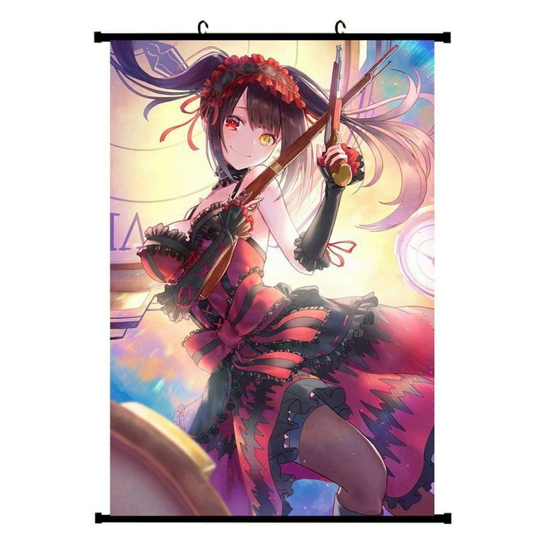 DATE A LIVE Anime Cartoon Characters Canvas Scroll Painting Home