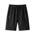 thumbnail image 2 of AXXD Black Shorts Men Casual Summer Size Sports And Leisure Multi-Pockets Relaxed Beach Shorts Clearance, 2 of 5