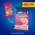 thumbnail image 2 of Marinela Submarines Strawberry Crème Filled Snack Cakes, 2 count, Snack Cakes, 2.47 oz Bag, 2 of 8
