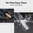 thumbnail image 5 of Easter Cordless Electric Coconut Grater, Automatic Stainless Steel Shredder Machine for Fresh Coconut, Mothers Day Gifts Portable Kitchen Gadget for Baking Dessert and Food Preparation, Black, 5 of 6
