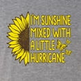 thumbnail image 5 of Wild Bobby, I'm Sunshine Mixed With A Little Hurricane , Inspirational/Christian, Men Premium Tri Blend Tee, Premium Heather, X-Large, 5 of 5