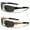 Black 03, variant on New Polarized 2 Pack 1 BLACK & 1 Orange X-Loop Fishing Sports Mens Sunglasses PZ-2418 Free Shipping