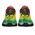 thumbnail image 5 of Don T Worry Be Hippie Shoes Sneakers for Women Men Black Size 6, 5 of 7