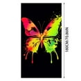 LuoYinDa Flag for Flag Pole outside Christmas 2024 Butterfly Decoration