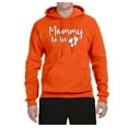 thumbnail image 2 of Wild Bobby, Mommy to Be Pregnancy Reveal Gift Parents to Be, Pop Culture, Unisex Graphic Hoodie Sweatshirt, Orange, 3X-Large, 2 of 3