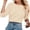 Khaki Shirts, variant on CAIVO Women's Shirts Solid Color Fashion Long Sleeve Sweater Tops Summer Blouse O-Neck Cozy Back To School Dailywear
