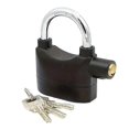 thumbnail image 5 of 110db Alarmed Padlock Long/Short Heavy Duty Weatherproof Shackle Padlock, 5 of 5