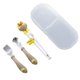 thumbnail image 2 of 3pcs/set Cartoon Cute Little Yellow Duck Children's Training Fork Spoon Chopsticks Baby Eating Complementary Food Spoon Practice Chopsticks, 2 of 4