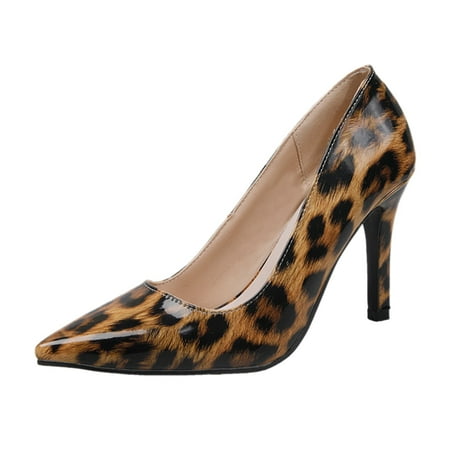 

Fashion Women s Casual Shoes Breathable High Heels Outdoor Leisure Slippers Pu Brown high heels for Women