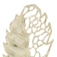 thumbnail image 5 of 9", 10"H Gold Aluminum Metal Leaf Sculpture, by DecMode (2 Count), 5 of 9