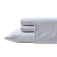 thumbnail image 3 of 1888 Mills Easy Eco Sheet Set Twin XL - Grey Melange, 3 of 9