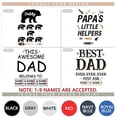 thumbnail image 3 of Funny Dad T-Shirt, Custom T Shirt for Dad Bonus Dad Stepdad, Personalized Dad Tee, 3 of 3