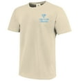 thumbnail image 2 of Men's Cream LIU Sharks Comfort Colors Mascot Overlay T-Shirt, 2 of 3
