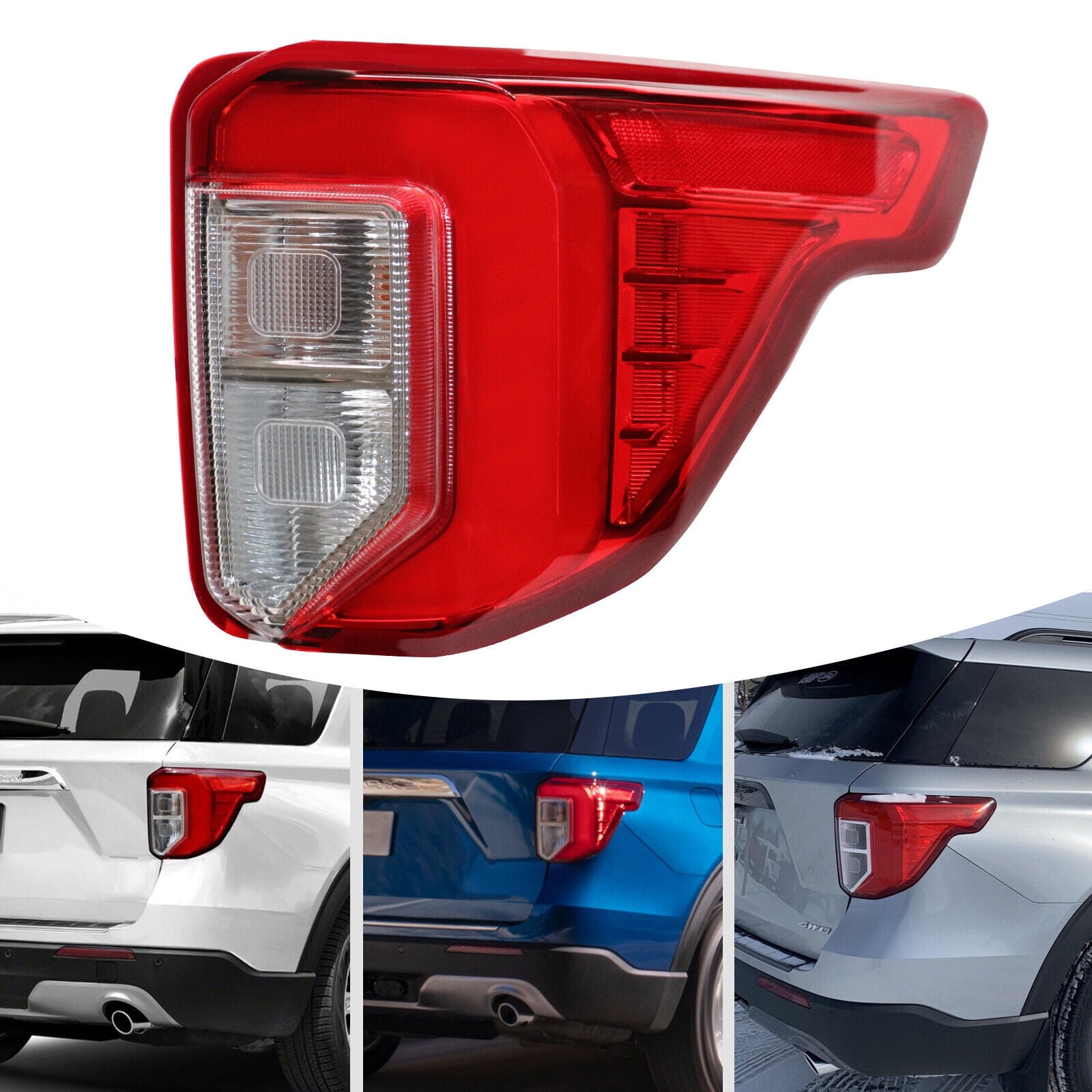 Taillight for Ford Explorer 2020 2021 2022 Right Passenger Side Lamp Tail Light