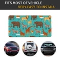 thumbnail image 5 of Easygdp Cute Animals License Plate Car Front License Plate Car Decoration Car Accessories Front Tag Plate Standard Size, 5 of 8