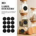 thumbnail image 5 of FUEENIRVA 240 Pcs Waterproof Labels for Jars PVC Black Round Simple Design, 5 of 9