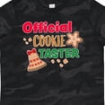 thumbnail image 4 of Inktastic Christmas Official Cookie Taster with Bell and Star Cookie Boys or Girls Toddler T-Shirt, 4 of 5