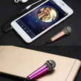 thumbnail image 2 of pitrice Mini Microphone Handily Gripped Sound Amplifier Handy Installation Voice Transmitter Entertainment Enjoy Singing Karaoke Device Silver, 2 of 8