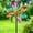 A- Colourful 1pc, variant on Metal Wind Spinners Outdoor, 360° Wind Sculpture Spinner with Metal Stake, Waterproof Spinners Green Kinetic Wind Spinner for Yard Lawn Decor (A- Vintage Copper 1PC)