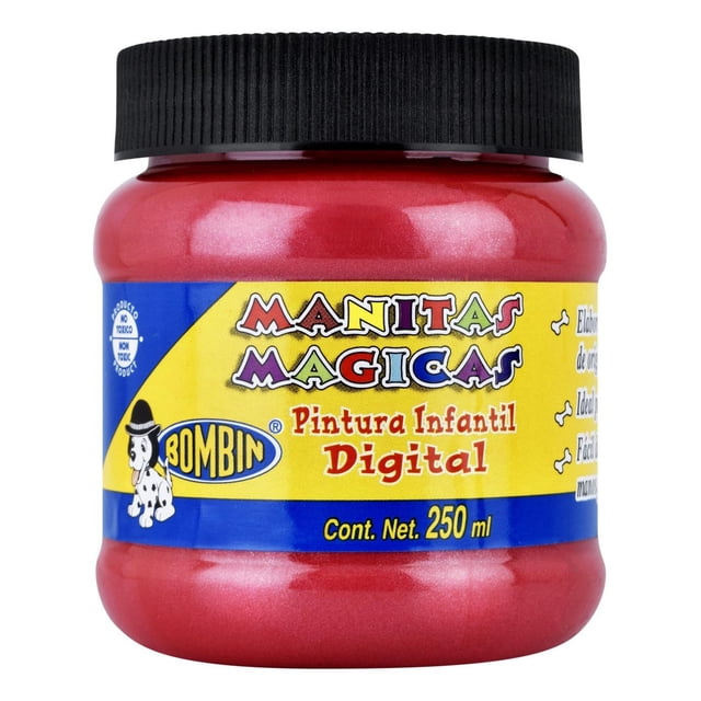 Pintura Digital Metalica Manitas Mágicas Bombin rojo SIN TAMAÑO