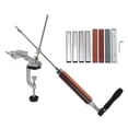 thumbnail image 2 of Blade Sharpening Kit, 360 Degree Flip Quick Clamping Fixed Angle Sharpener Flexible Adjustment  for Kitchen Cutter Grinding, 2 of 7