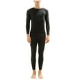 thumbnail image 2 of Men's Base Layer Set, Casual Thick High Elastic Warm Thermal, 2 of 8