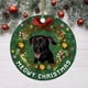 thumbnail image 1 of Xihbxyly Adorno Navideño de Perro, Divertido Adorno Navideño, Impresión Por Sublimación de Alta Calidad, Ideal para Decorar Árboles o Escaparates, Ideal para Intercambiar Regalos, 8 Cm de Diámetro, I, 1 of 2