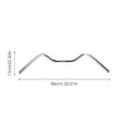 thumbnail image 2 of AURARMLET Lightweight Stainless Steel Bike Handlebar Perfect Replacement for Outdoor Cycling, 2 of 8