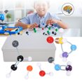 thumbnail image 4 of 194 Uds XMM-019 modelo Molecular 194 estructura atómica conjunto completo modelo a escala de bola y palo, 4 of 8