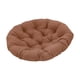 thumbnail image 1 of Cojín para silla hamaca, cojín redondo y grueso para silla, cojín para silla columpio tipo huevo, mecedora café, 1 of 9