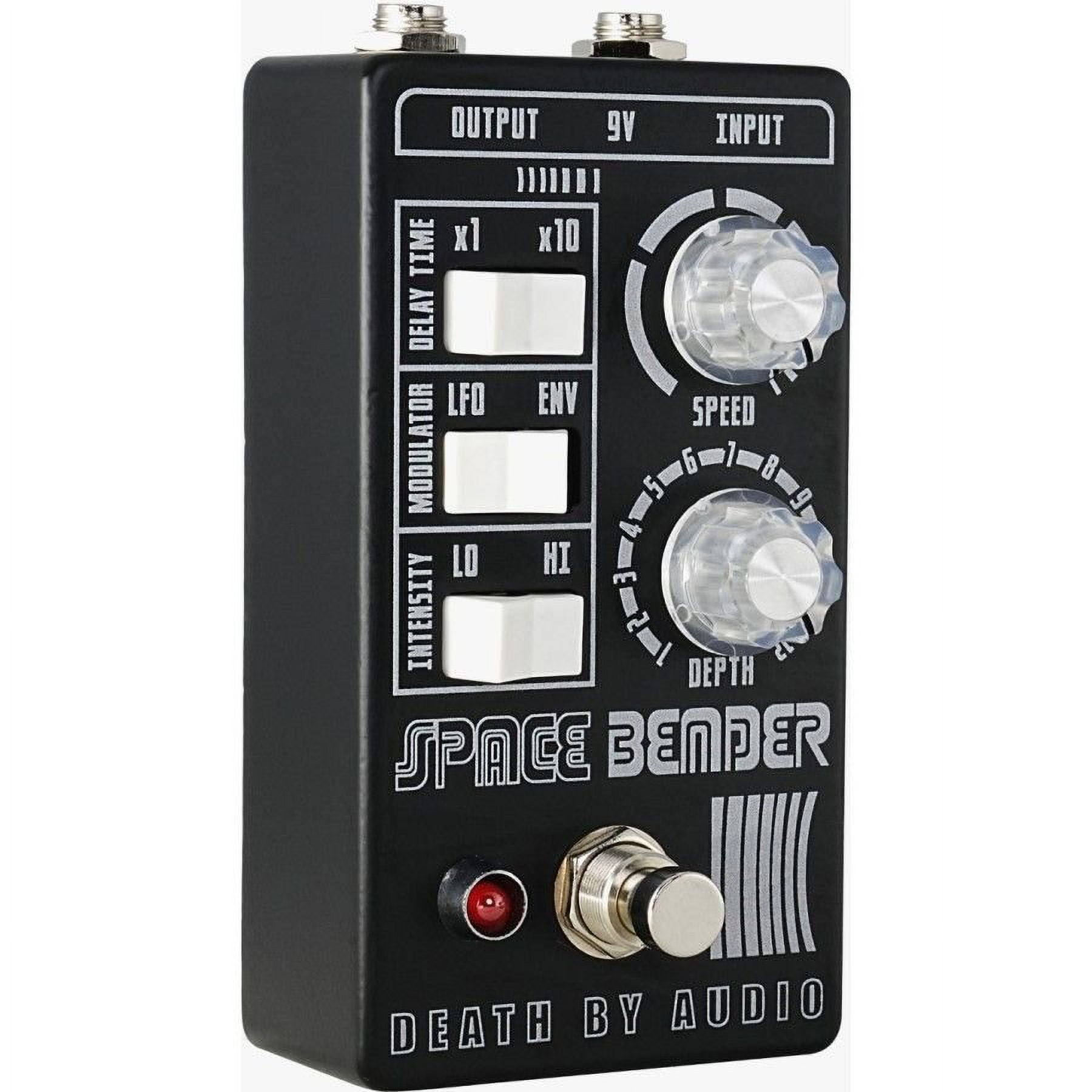 Death by Audio Space Bender Extreme Chorus/Flanger Effects Pedal Black