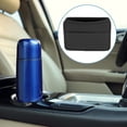 thumbnail image 3 of Unique Bargains Car Trash Can Portable and Fold Car Door Faux Leather Trash Bin Black 1 Pcs, 3 of 6