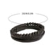 thumbnail image 3 of Pisexur Belleza Maquillaje Pulsera de cuentas de ojo de piedra volcánica natural, pulsera de salud, pulsera moldeadora, pulsera de ágata con cuerda de piel de vacapara mujeres y hombres, 3 of 7