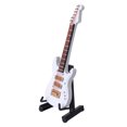 thumbnail image 4 of Greenadscape 1Set Guitar Mini Decoration Electic Tiny Guitar For Office Workers, 4 of 8