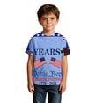 thumbnail image 4 of Tisuna USA Anniversary 250 Years T Shirts For Boys Kids Short Sleeve Crew Neck American Flag Tops Soft 4Th Of July T Shirts For Toddler And Tweens 1-14 Years, 4 of 4