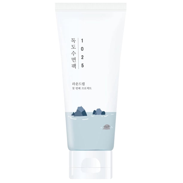 Paquete para dormir ROUND LAB 1025 Dokdo, hidratante y calmante, 100 ml